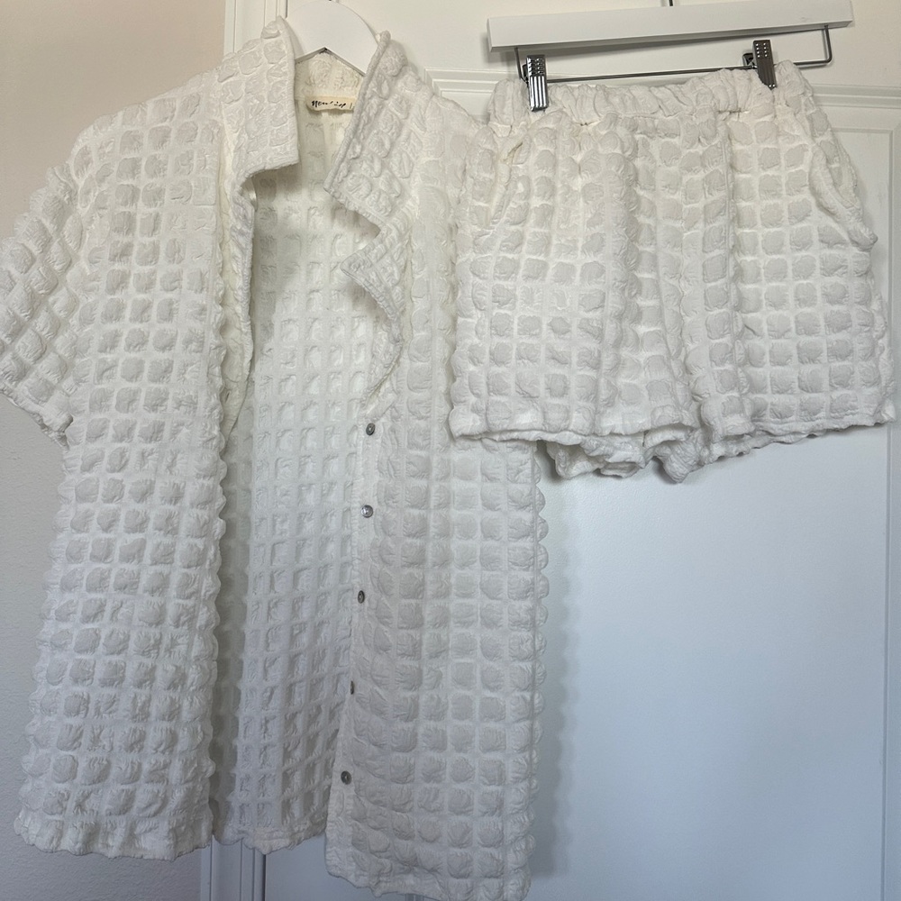 Cloud Nine Top & Shorts Set